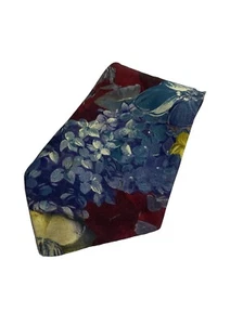 90s Target Watercolour Abstract Mens Tie GUC Made In Australia 3.7” 56” ety vtd - Picture 1 of 4