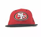 NFL San Francisco 49ers Baseball Cap Hat Fitted Size 7 1/8 New Era 5950 Poly