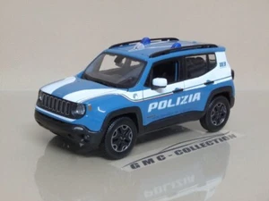 JEEP RENEGADE POLiZiA 2017 MAiSTO 1/24 (NO EDiCOLA BURAGO IXO WELLY) - Foto 1 di 6