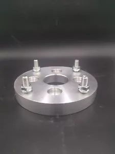 4x115 to 4x156 ATV US Made Wheel Adapters Spacers 1" Thick 12x1.5 Studs x 2 - Foto 1 di 1