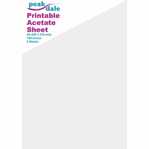 printable acetate sheets
