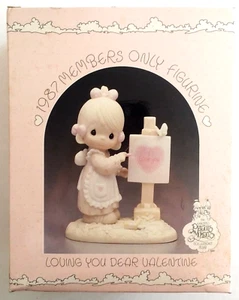 Figura Precious Moments "Loving Your Dear Valentine" nueva en caja - Imagen 1 de 5