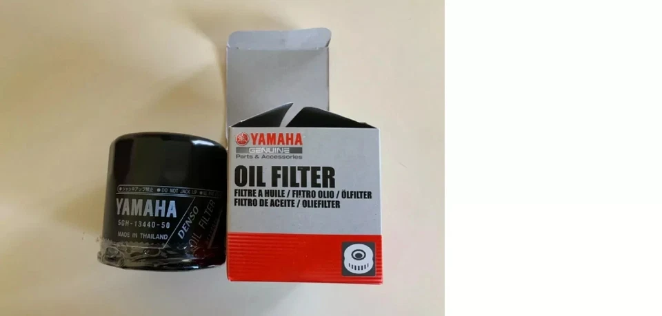 Filtro de aceite original OEM para Yamaha R6 R1 FZ1 FZ6 FZ6R FZ8 FJR1300 5GH-13440-20-00 Foto 1 de 1
