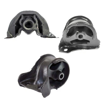 For Engine Motor & Trans. Mount 3PCs Honda Civic del Sol 6534 6502 6506 FWD 1.5L - Image 1 of 4