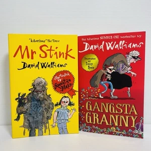 David Williams Bundle X 2 Gangster Granny & Mr Stink - Paperback - Picture 1 of 12