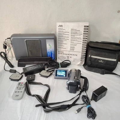 JVC Everio GZ-MG27U 20GB Camcorder Video Camera and  CD Burner with Accessories - Image 1 of 4