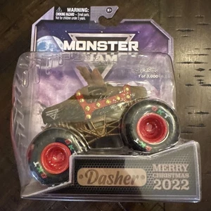 2022 Spin Master Monster Jam Holiday Dasher Limited Edition - 1 of 3000! - Picture 1 of 4