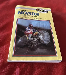 Manual de reparación Clymer # M326 Honda ATC 185 y 200 1980-86 - Imagen 1 de 6