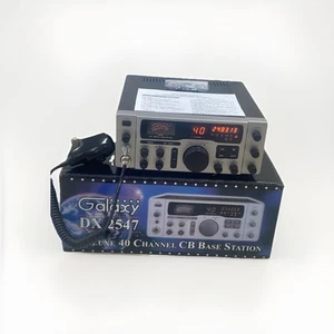 Galaxy DX-2547 AM/SSB CB Base Station Talkback & Roger Beep see Description - Zdjęcie 1 z 15