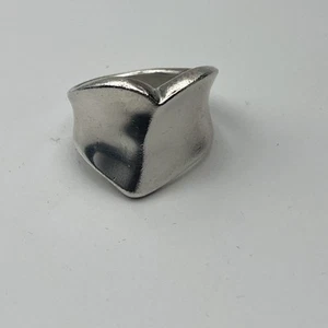 Vintage Robert Lee Morris RLM Studios Forgive Heart Ring Size 8.75 - Picture 1 of 8