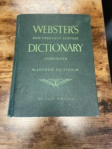 Webster's New Twentieth Century Dictionary Second Edition Unabridged 1965 - Picture 1 of 20