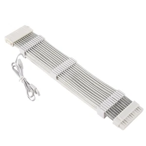 Boîtier PC extension d'alimentation câble ARGB ATX 24PIN PCI-E GPU ligne couleur néon ARGB6882 - Photo 1/6