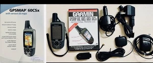 Garmin GPSMAP 60Cx Handheld GPS Color Map Hiking Outdoors Hunting w/DVD - Tested - Picture 1 of 18