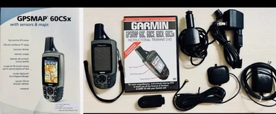 Garmin GPSMAP 60Cx Handheld GPS Color Map Hiking Outdoors Hunting w/DVD - Tested - Image 1 of 4
