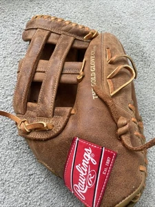 Guanto da baseball/softball Rawlings PP140R 14" giocatore in pelle preferito RHT - Foto 1 di 11