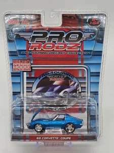 New - Maisto Pro Rodz - '69 Chevy Corvette Coupe - Pro Touring - Blue - Picture 1 of 4