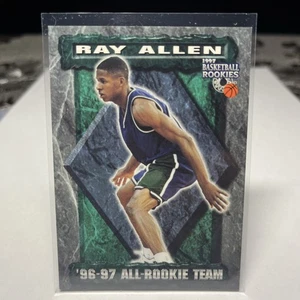 1996-97 Scoreboard - #77 Ray Allen BASKETBALL ROOKIES '96-97 ALL-ROOKIE TEAM - Bild 1 von 2