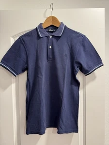 FRED PERRY Men's Navy Blue Polo Shirt XS - Picture 1 of 3