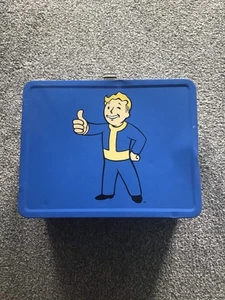 Fallout 4 Vault 111 Metal Tin Blue Lunchbox - Official Merchandise Bethesda - Picture 1 of 24
