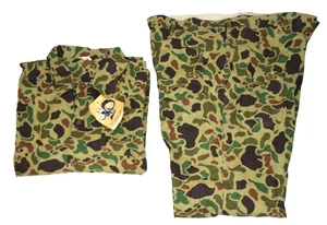Duck Camo Jacket Pants XL 80s 90s VTG NOS Black Sheep Shacket Recon Streetwear - Picture 1 of 7