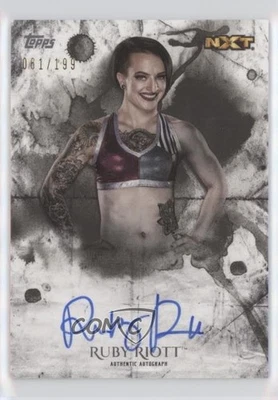 2018 Topps WWE Undisputed Undisputed Auto /199 Ruby Riott #UA-RRI Auto - Image 1 of 2