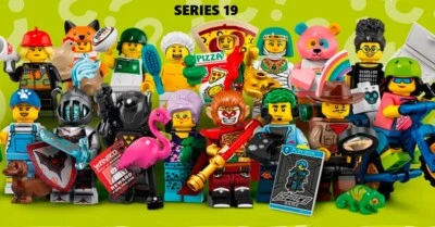 LEGO MINIFIGURES SERIES 19 (71025) ~ SEALED PACK 2019 ~ CHOOSE YOUR OWN - NEW  - Image 1 of 3