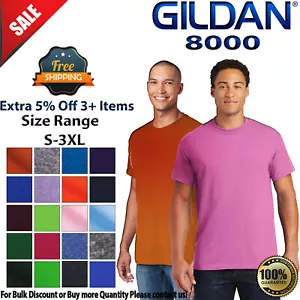 Gildan G800 Mens Short Sleeve Moisture Wicking DryBlend Crew Neck T-Shirt - Picture 1 of 34
