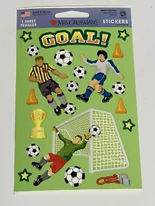 1 pegatinas de fútbol para niños Mrs Grossmans botines deportivos equipo cartulina - Imagen 1 de 2
