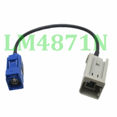 GT5-1PP HRS grey male to FAKRA C jack cable for Car Infiniti Q50 Sport radios - Image 1 of 3