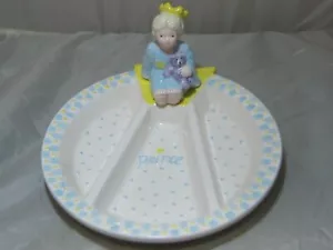 Il Piccolo Principe Piatto Figurale in Ceramica 7,25" Antoine de Saint-Exupéry di Mud Pie - Foto 1 di 5
