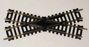 Vintage Atlas HO Scale Toy Train 30 Degree Snap X-Shaped Crossing Nice Shape - Picture 1 of 4