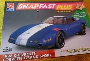  Chevy Corvette Modellbausatz 1996 ungeöffnet Modellauto Oldtimer Kmart Preisaufkleber - Bild 1 von 10