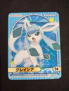 Glaceon 34 Pokemon Holo Pegatina MARUMIYA Tarjeta Sello Japonés - Imagen 1 de 2