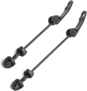 MTB Bike Wheel Hub Skewers - Quick Release Front & Rear Axles 145/180mm, Pair - Picture 1 of 6