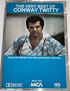 The Very Best Of Conway Twitty Country Music Album Cassette 1T18 - Picture 1 of 4