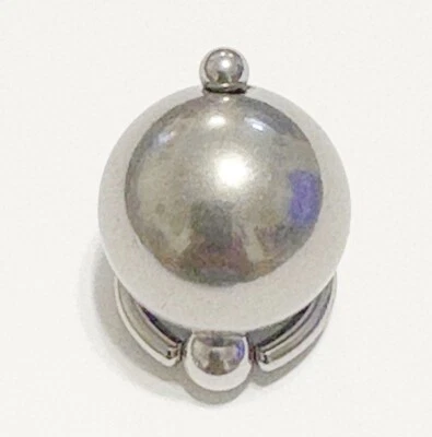 Guiche Piercing 10g 5/8" CBR with 3/4" Stainless Steel Weight Ball. - Image 1 of 4