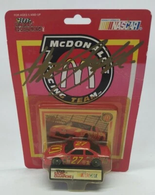 Hut Stricklin 27 Autographed McDonald's 1993 Ford Thunderbird Junior Johnson RC - Image 1 of 4