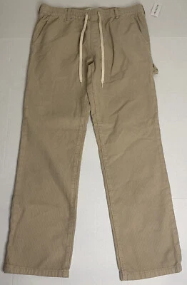 Pantalones PacSun Talla Pequeña Piedra Carpintero Cordón Recto Nuevos con Etiquetas Foto 1 de 4