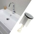Push Type Basin Drain Filter 3.85cm Cap Diameter Bathroom Sink Drain
