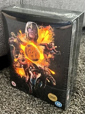AVENGERS ENDGAME 4K UHD  + Blu-ray STEELBOOK LIGHT UP EDITION 1000 PRINT NEW OOP - Image 1 of 3