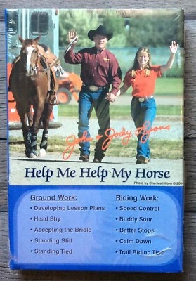 Help Me Help My Horse by John Lyons New Sealed Foto 1 de 2