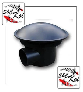 Standard 110mm Black Solvent Weld Bottom Drain, Pipe, Fittings, Pond, Koi - Picture 1 of 1