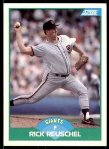 1989 Score Rick Reuschel #5