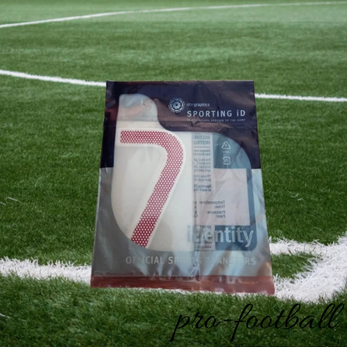 FLOCAGE OFFICIEL SPORTING ID / OFFICIAL NUMBER PORTUGAL HOME RONALDO EURO 2012 - Photo 1/3