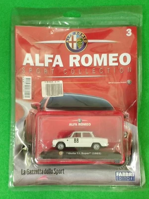 1/43 Modellino Collezione ALFA ROMEO GIULIA SUPER T.I. 1963 die cast metal AR  - - Immagine 1 di 4