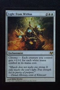Magic The Gathering MTG LIGHT FROM WITHIN Eventide LP Lightly Played - Picture 1 of 2