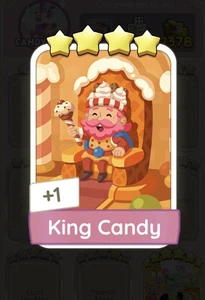 King Candy - Monoply Go Sticker Fast Sending!! - Picture 1 of 1