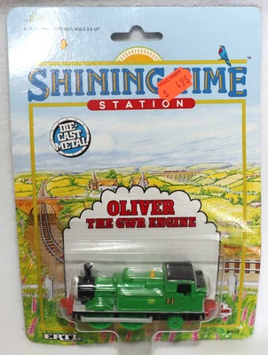 ERTL OLIVER THE GWR MOTOR ESTACIÓN DE TIEMPO BRILLANTE THOMAS THE TANK & FRIENDS 4009 Foto 1 de 4