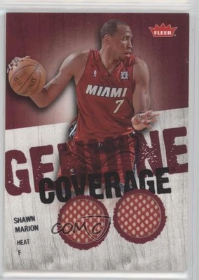 2008-09 Fleer Genuine Coverage Memorabilia Shawn Marion #GC-SM - Image 1 of 2