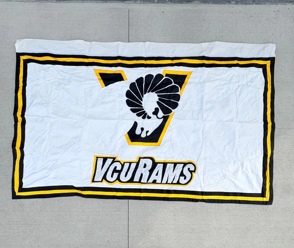 Virginia Commonwealth University VCU Rams Logo Banner 105x65” Grande Colgante de Pared Foto 1 de 4